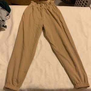 Paper bag sweatpants